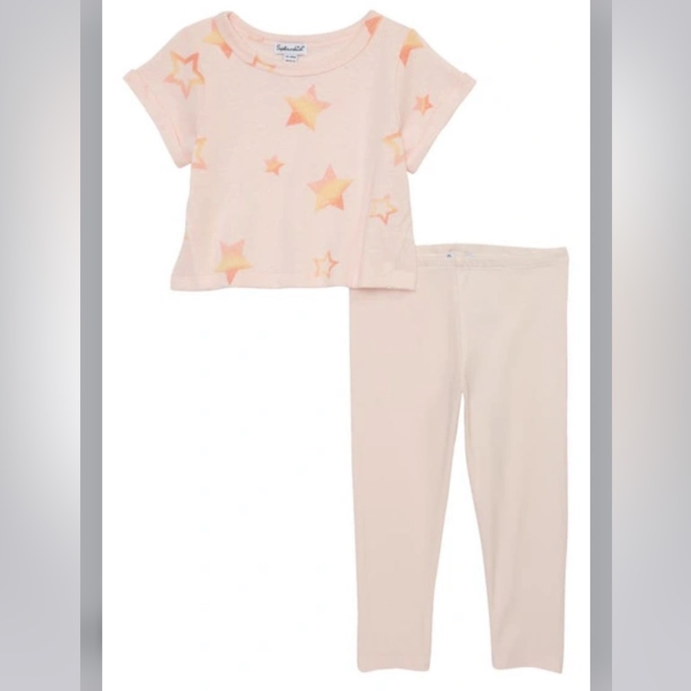 Splendid Pearly Pink 2 piece set 12-18M